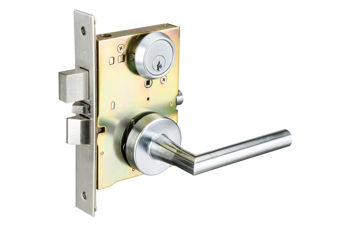 What is the part number for the lever return spring for the old M series  mortise lock?